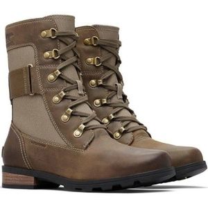 Sorel waterproof Emelie Conquest boots Worn once